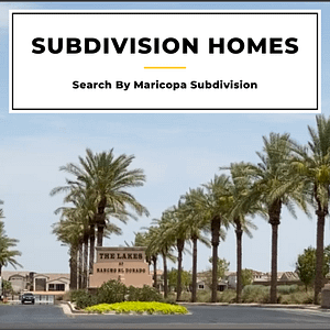Maricopa Subdivision Homes